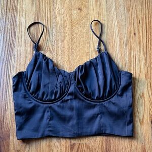 Elegant Black Women's Intimate Top